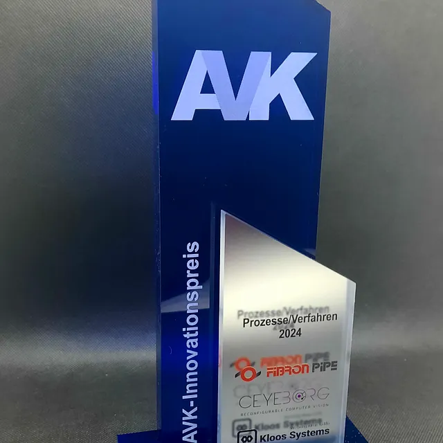 AVK Innovation Award Certificate